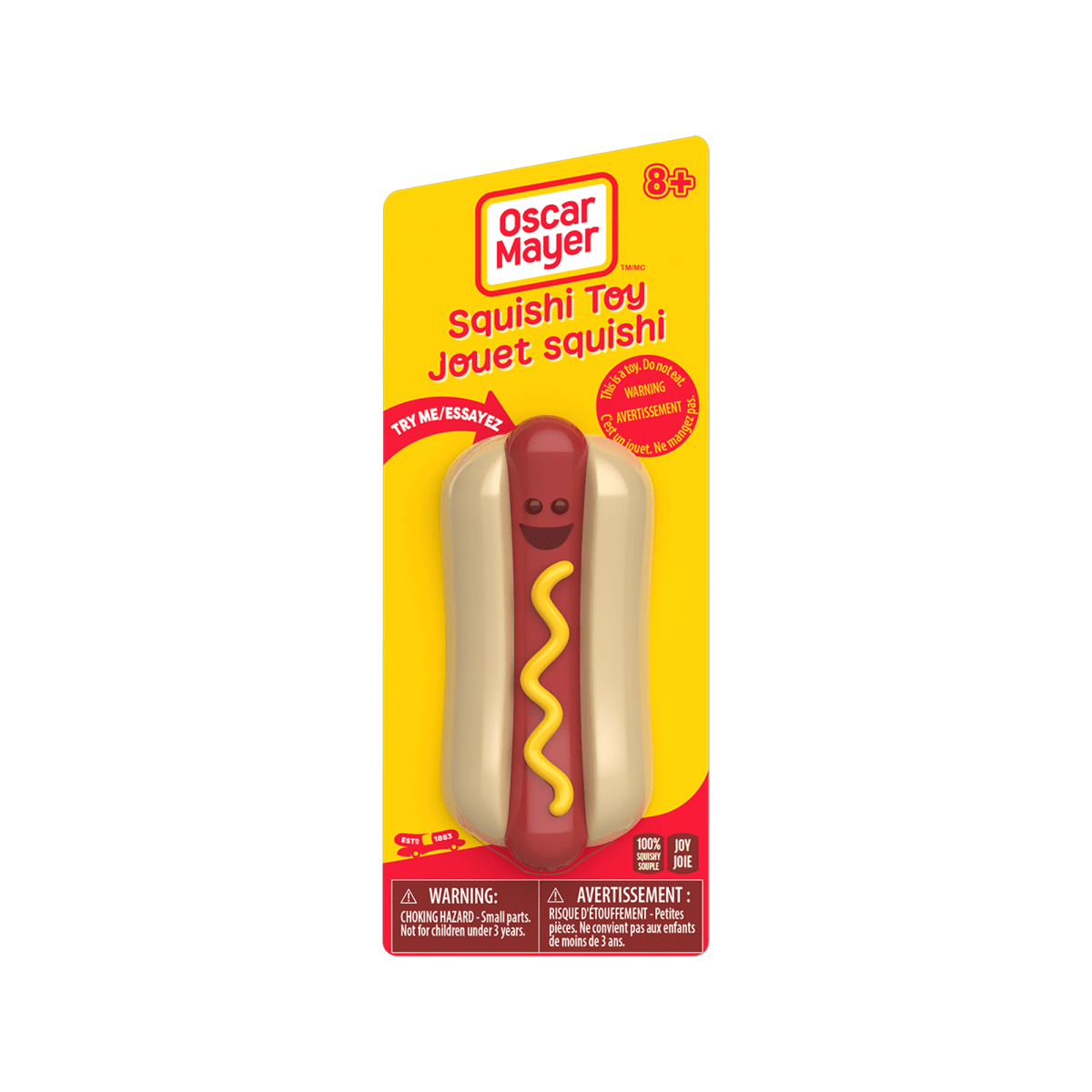 Jouet Squishi Oscar Mayer -Jouets sensoriels- Boutique LeoLudo-Oscar Mayer