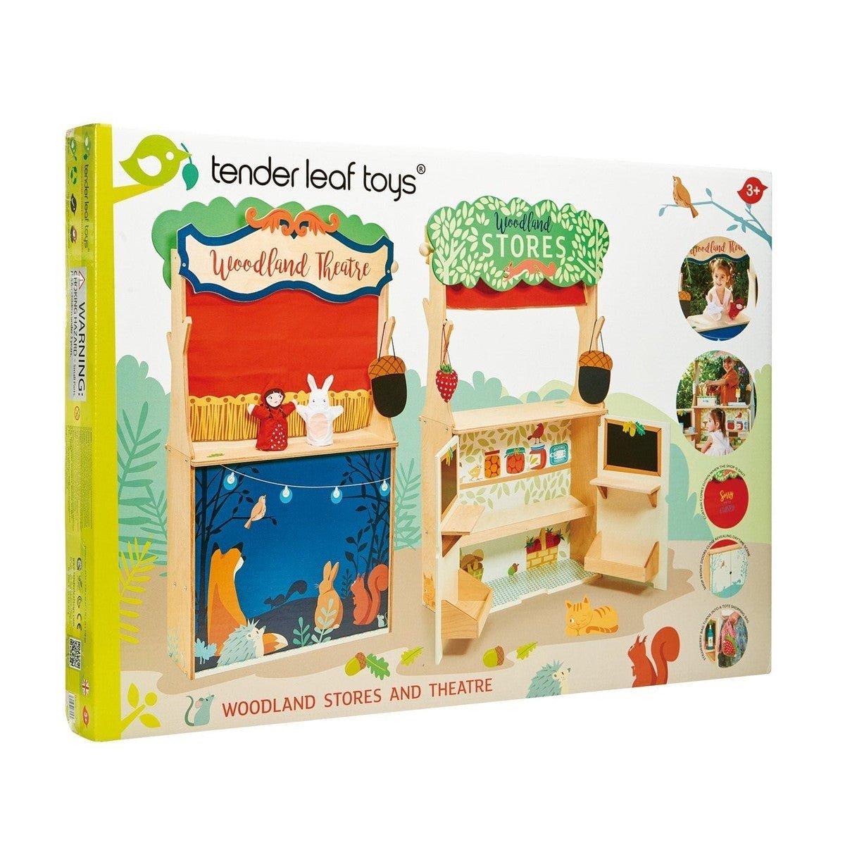 Kiosque et théâtre Woodland - Jouets d'imitation - Boutique LeoLudo - Tender Leaf Toys