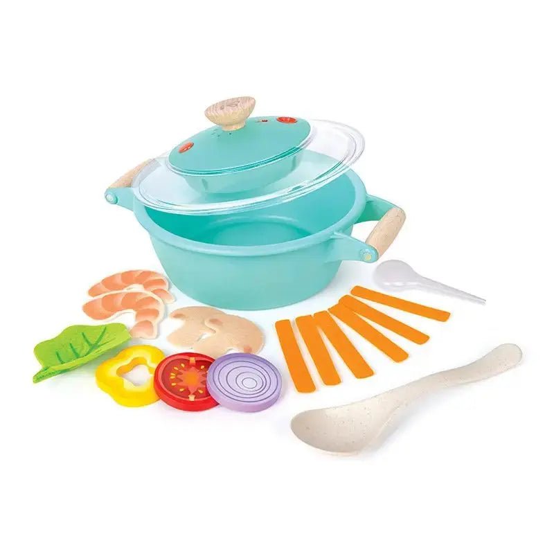 Kit de cuisine à la vapeur du petit chef - Jouets d'imitation - Boutique LeoLudo - Hape