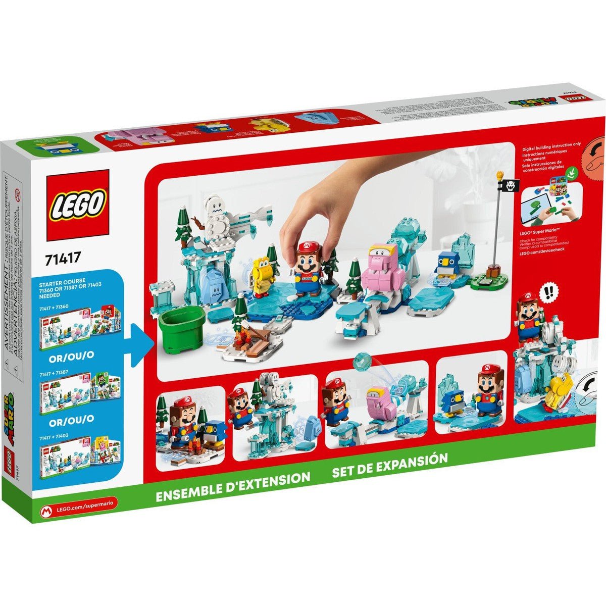 Kit d'extension L'aventure dans la neige de Morsinet (567 pcs) - Jeux de construction - Boutique LeoLudo - LEGO
