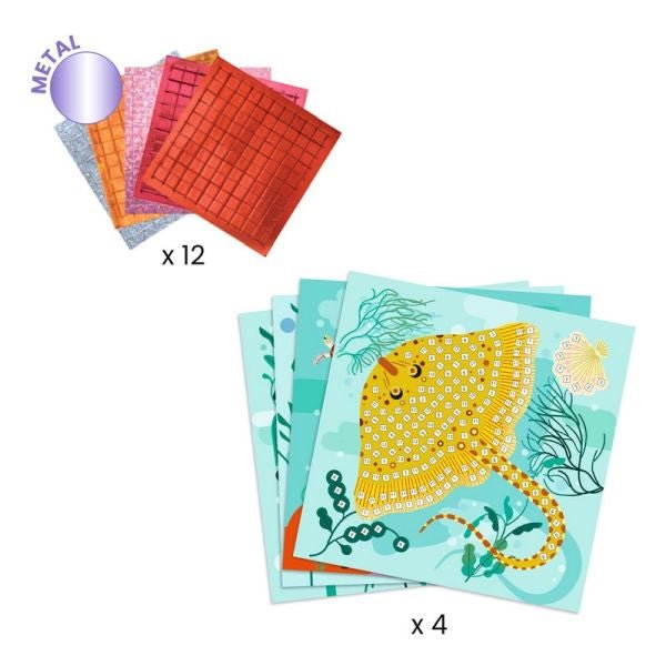 Kit mosaïques - Caraïbes - Art & bricolage - Boutique LeoLudo - Djeco