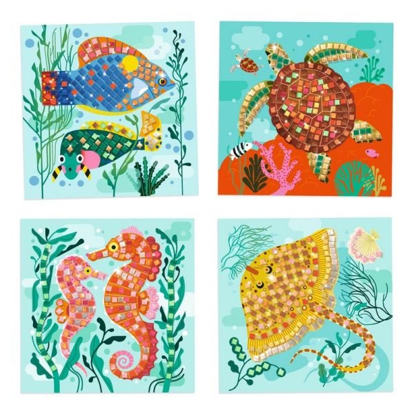 Kit mosaïques - Caraïbes - Art & bricolage - Boutique LeoLudo - Djeco