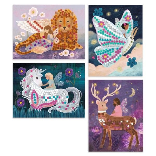 Kit mosaïques - Monde enchanté - Art & bricolage - Boutique LeoLudo - Djeco