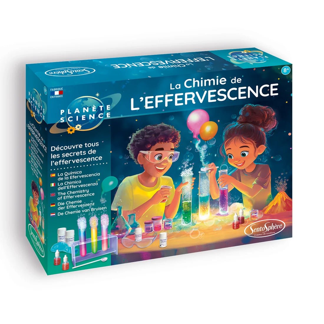 La chimie de l'effervescence -Jeux scientifiques- Boutique LeoLudo-SentoSphere