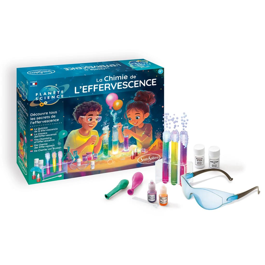 La chimie de l'effervescence -Jeux scientifiques- Boutique LeoLudo-SentoSphere