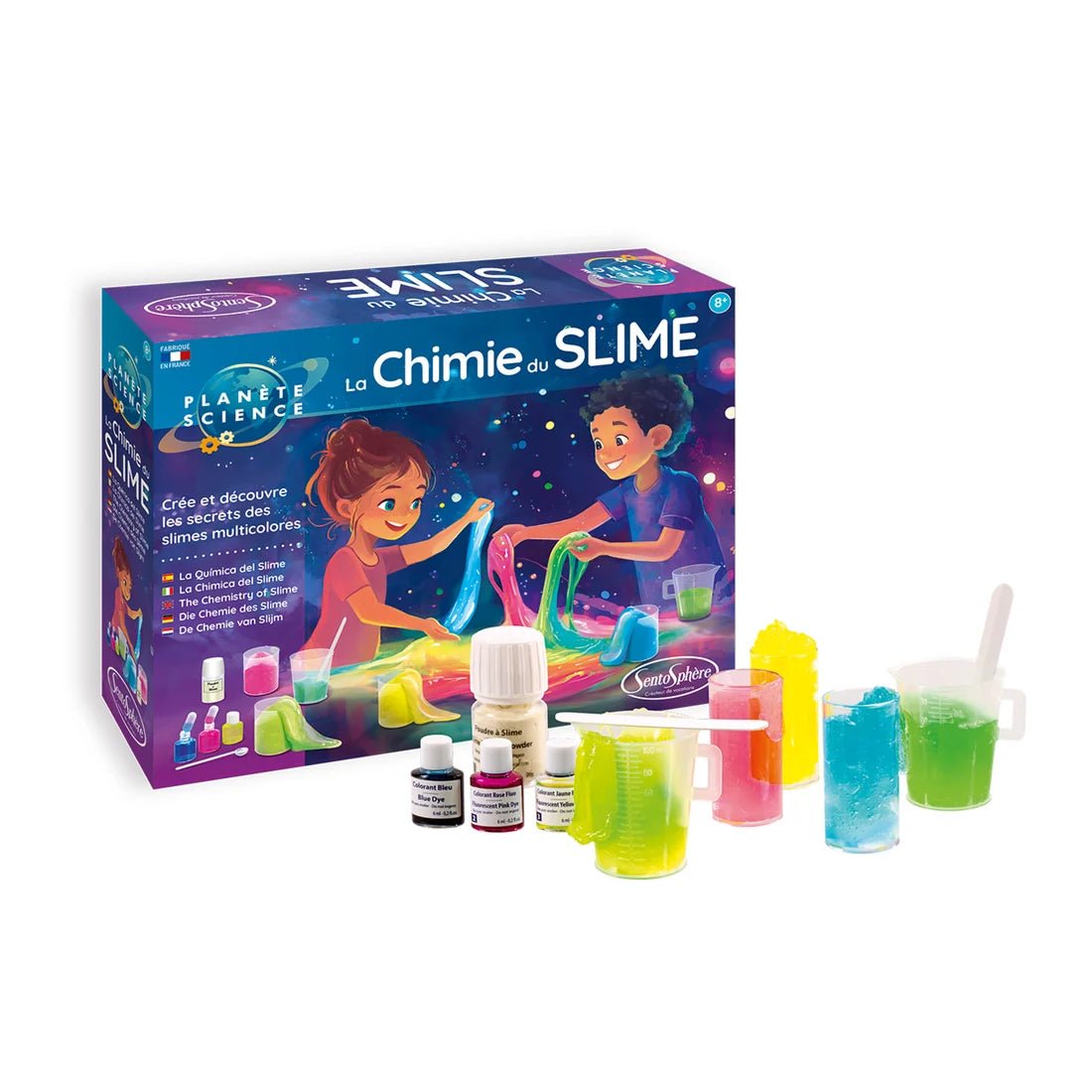 La chimie du slime -Jeux scientifiques- Boutique LeoLudo-SentoSphere