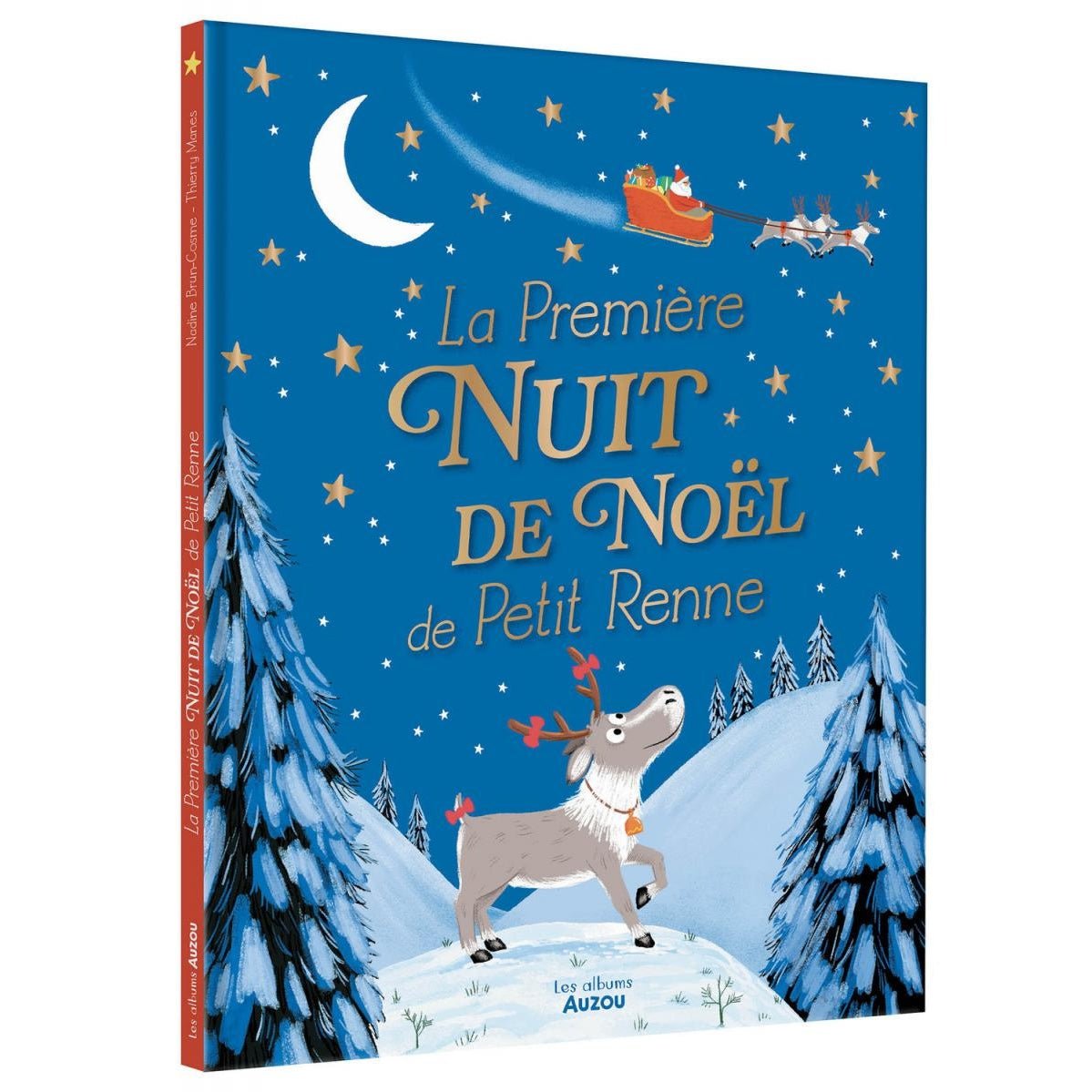 La première nuit de Noël de Petit Renne -Livres- Boutique LeoLudo-Auzou