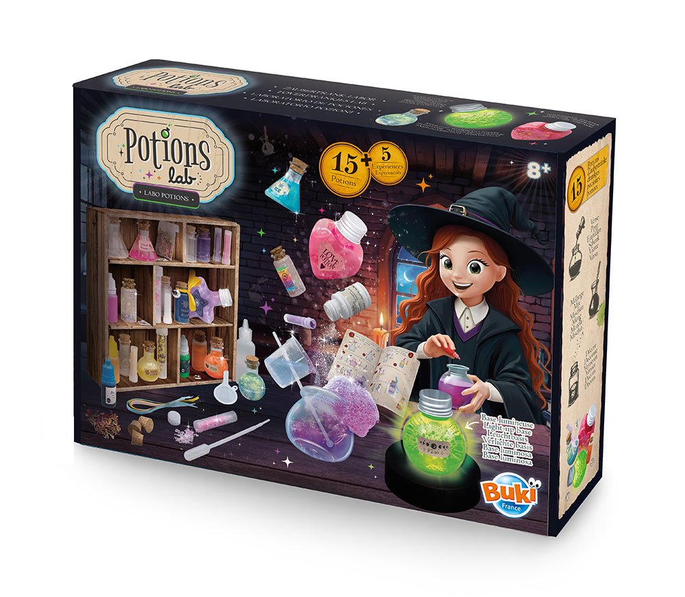 Labo potions magiques -Jeux scientifiques- Boutique LeoLudo-Buki