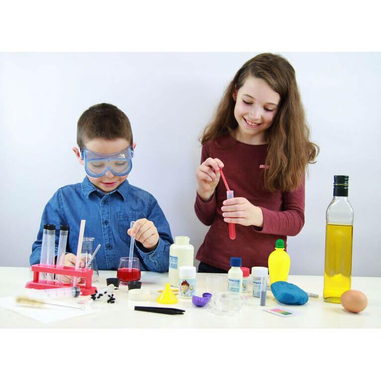 Laboratoire de 75 expériences scientifiques - Jeux scientifiques - Boutique LeoLudo - Buki