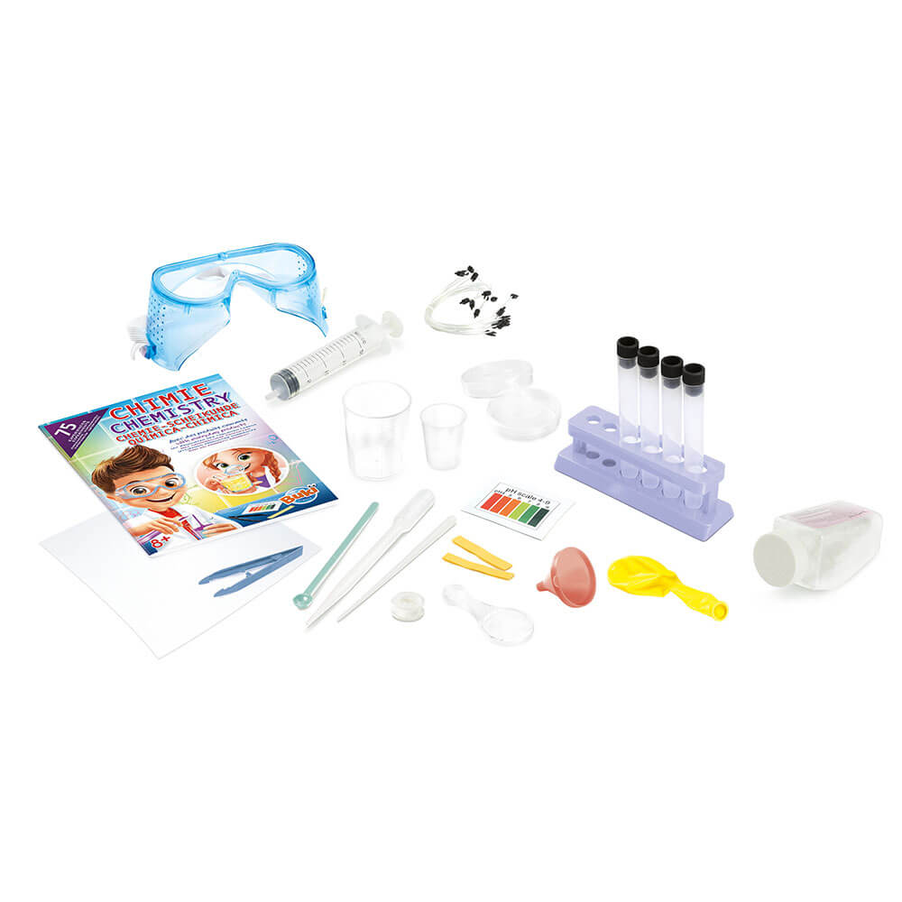 Laboratoire de 75 expériences scientifiques - Jeux scientifiques - Boutique LeoLudo - Buki
