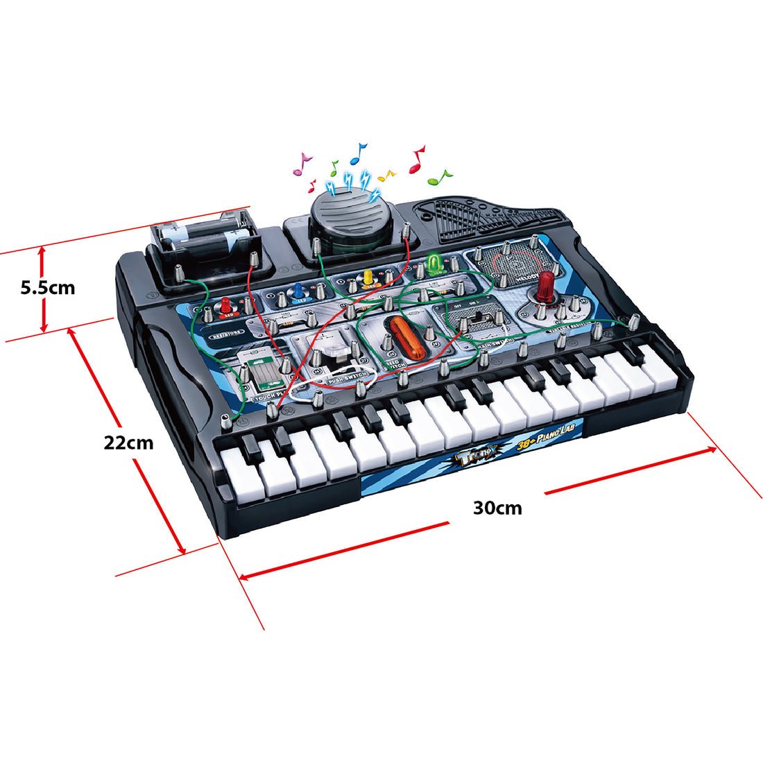 Laboratoire de piano 38+ -Jeux scientifiques- Boutique LeoLudo-Tronex