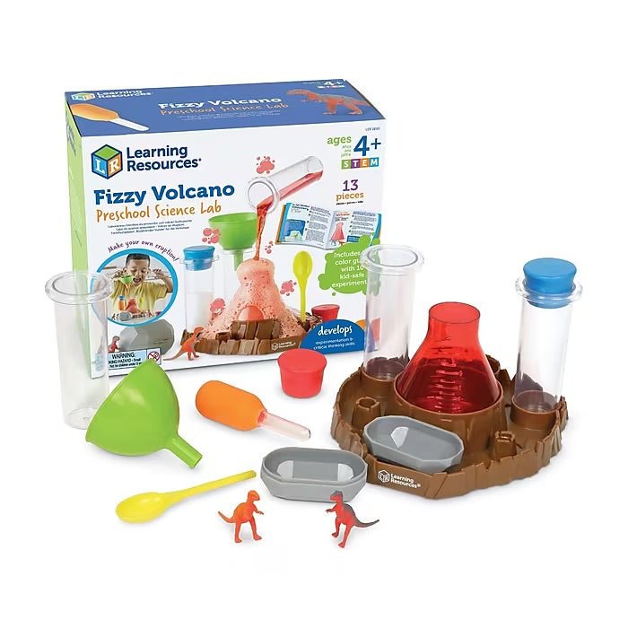 Laboratoire scientifique - Volcan pétillant - Jeux scientifiques - Boutique LeoLudo - Learning Resources