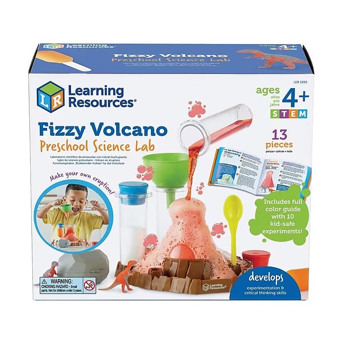 Laboratoire scientifique - Volcan pétillant - Jeux scientifiques - Boutique LeoLudo - Learning Resources