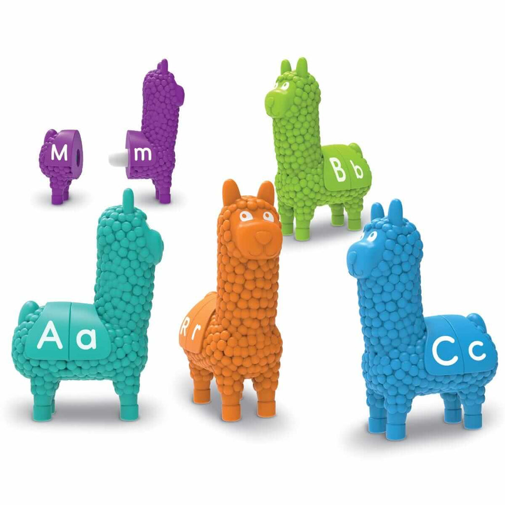 Lamas alphabet Span-n-Learn-Learning Resources-Boutique LeoLudo