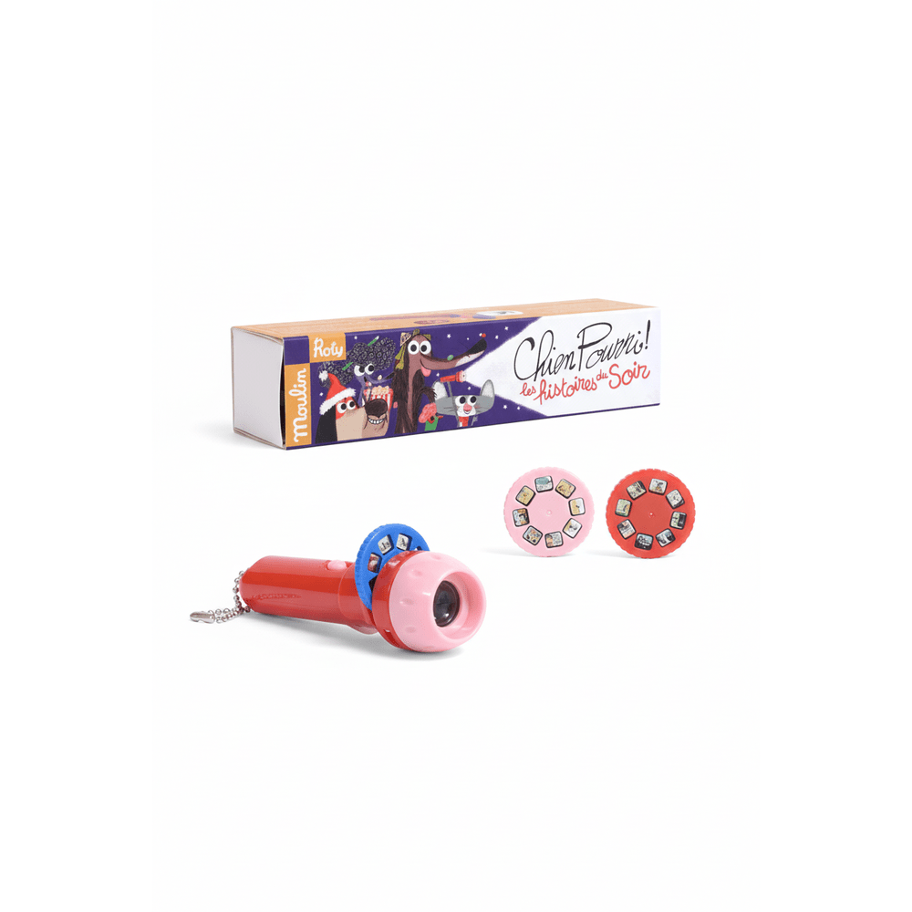 Lampe de poche - Histoires du soir - Lampes à histoire - Boutique LeoLudo - Moulin Roty