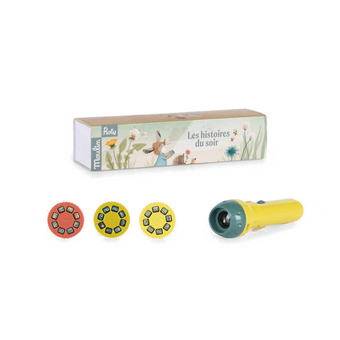 Lampe de poche - Histoires du soir - Lampes à histoire - Boutique LeoLudo - Moulin Roty