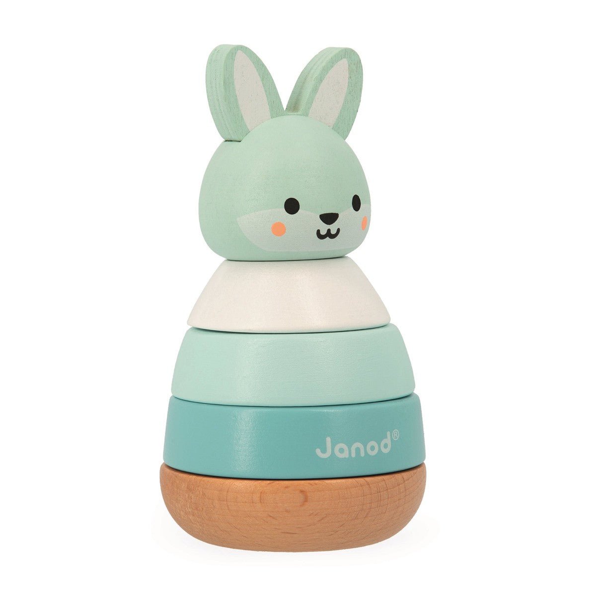 Lapin empilable - Jouets à trier & empiler - Boutique LeoLudo - Janod