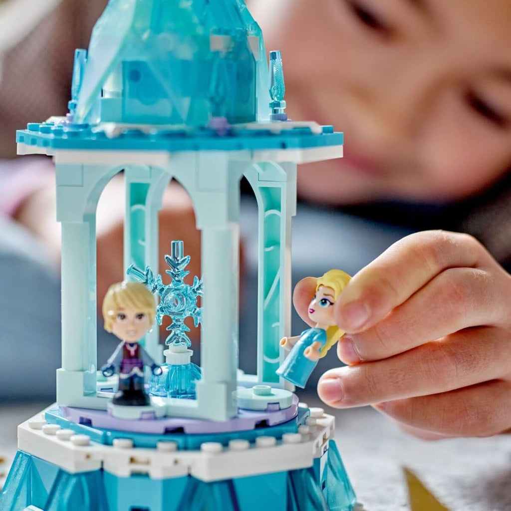 Le carrousel magique d'Anna et Elsa (175 pcs.)-LEGO-Boutique LeoLudo