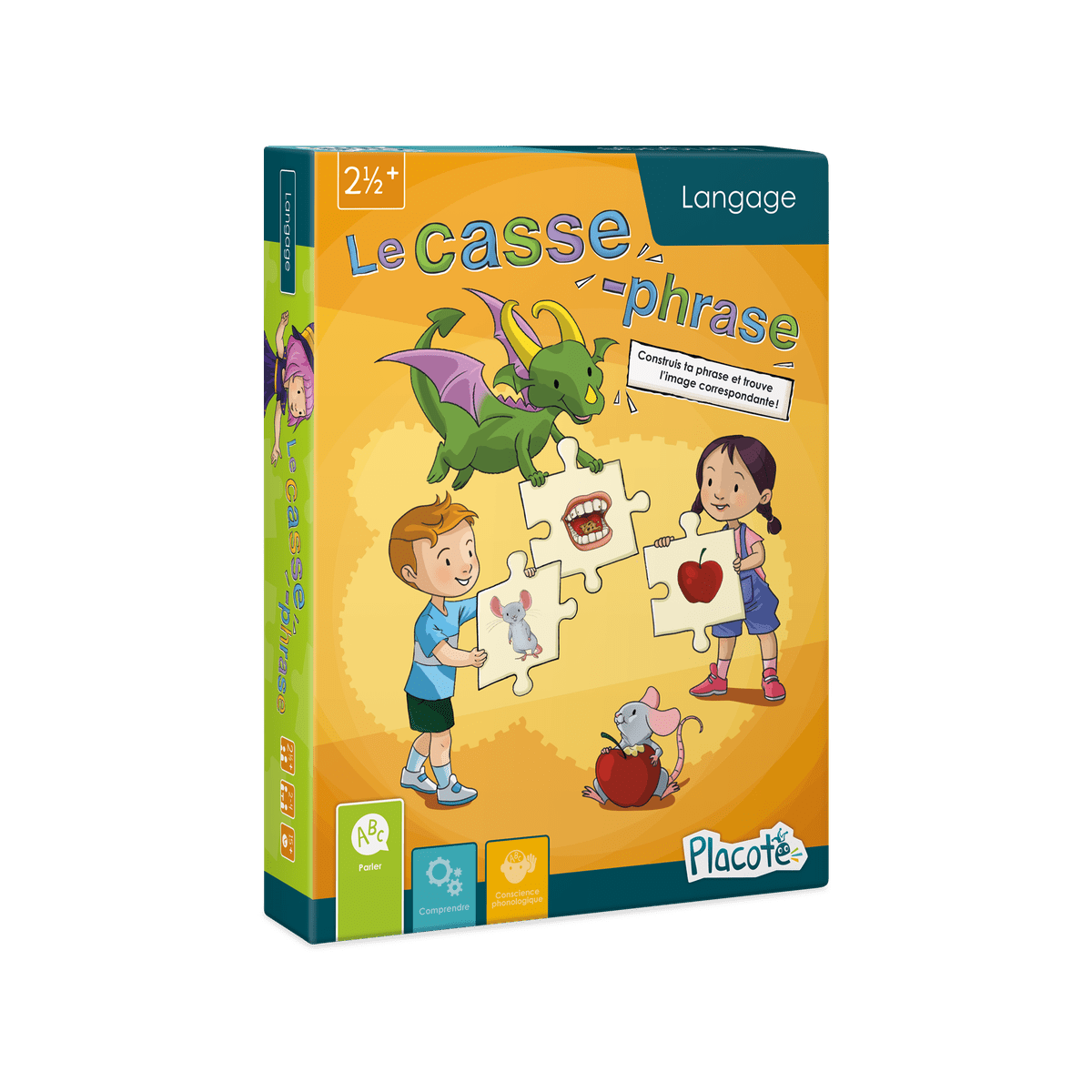Le casse - phrase - Jeux éducatifs - Boutique LeoLudo - Placote