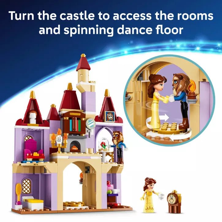 Le château enchanté de Belle et la Bête (254 pcs.) – LEGO® Disney -Jeux de construction- Boutique LeoLudo-LEGO