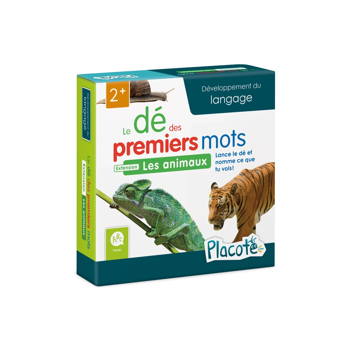Le dé des premiers mots - Les animaux [extension du Dé des premiers mots] -Jeux éducatifs- Boutique LeoLudo-Placote