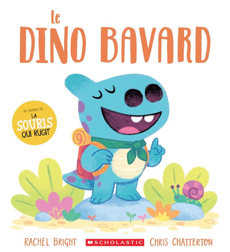 Le dino bavard -Livres- Boutique LeoLudo-Scholastic