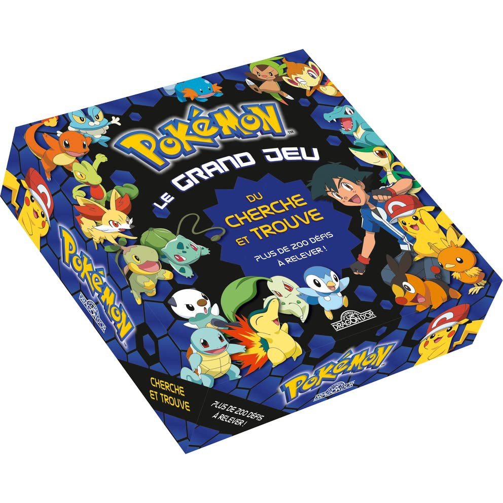 Le grand jeu du cherche et trouve Pokémon - Art & bricolage - Boutique LeoLudo - Dragon d'or