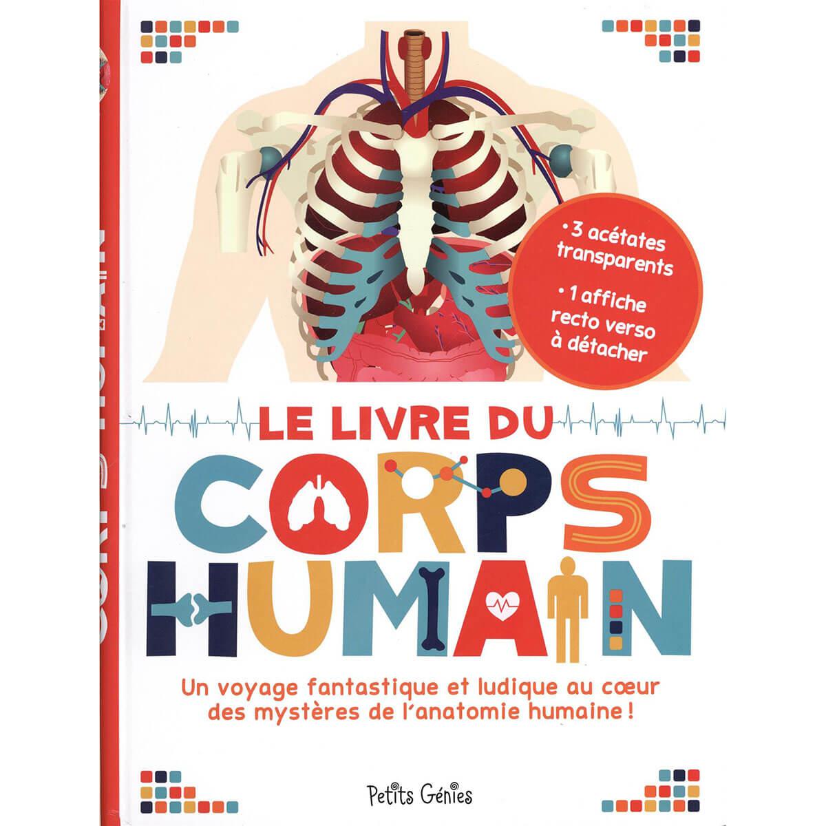 Le livre du corps humain - Livres - Boutique LeoLudo - Petits Génies