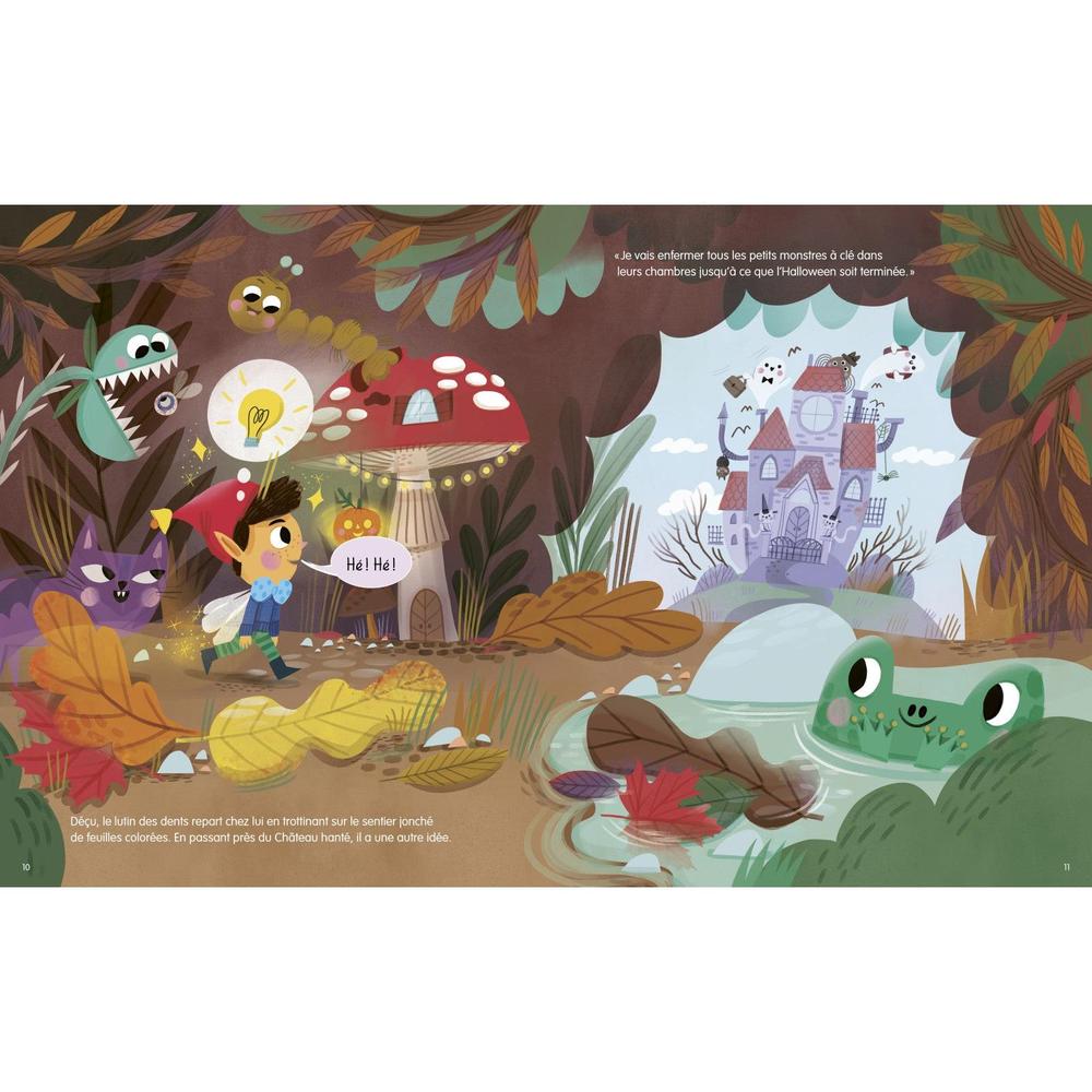 Le lutin qui n'aimait pas l'Halloween -Livres- Boutique LeoLudo-Auzou