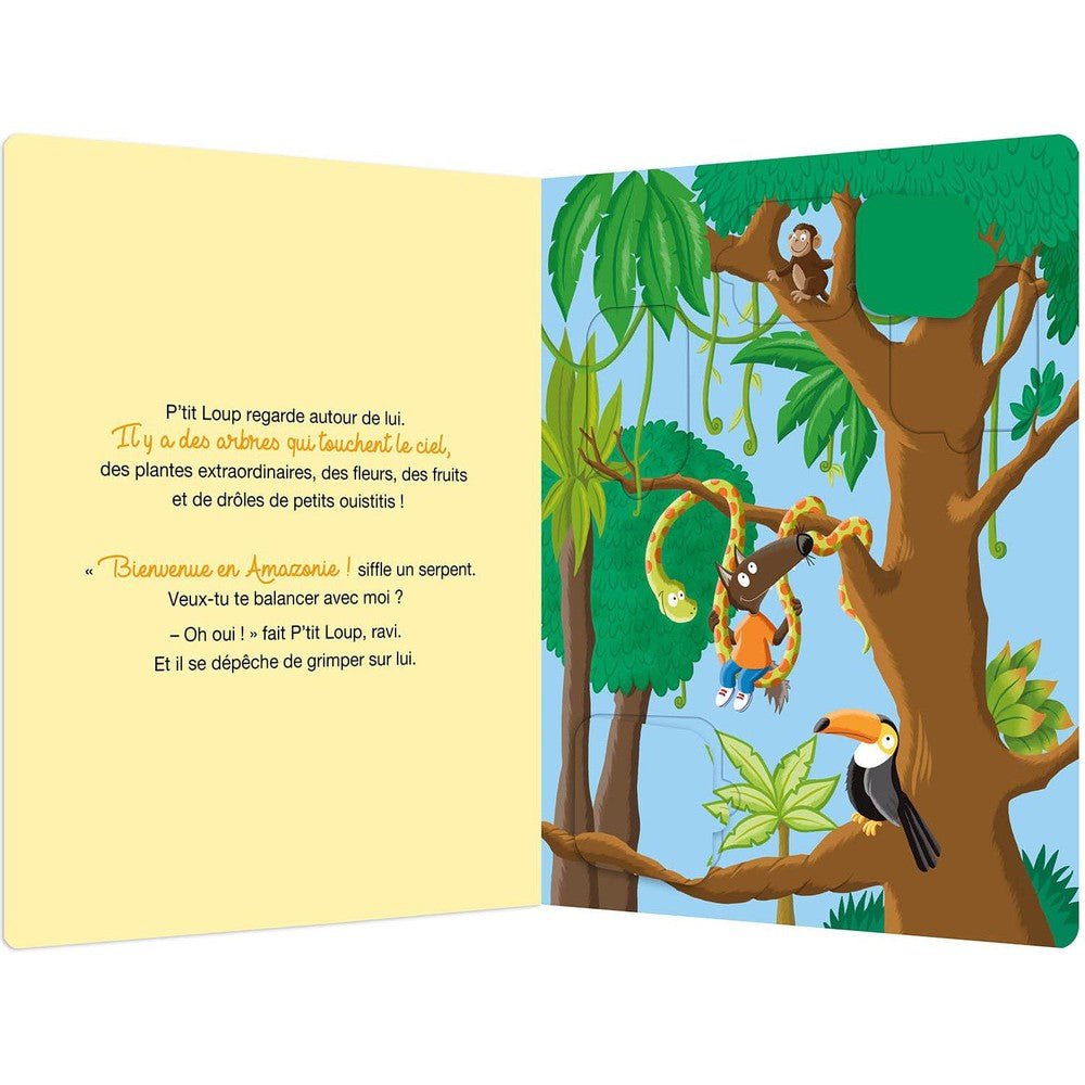 Le merveilleux voyage de P'tit Loup - Livres d'éveil - Boutique LeoLudo - Auzou