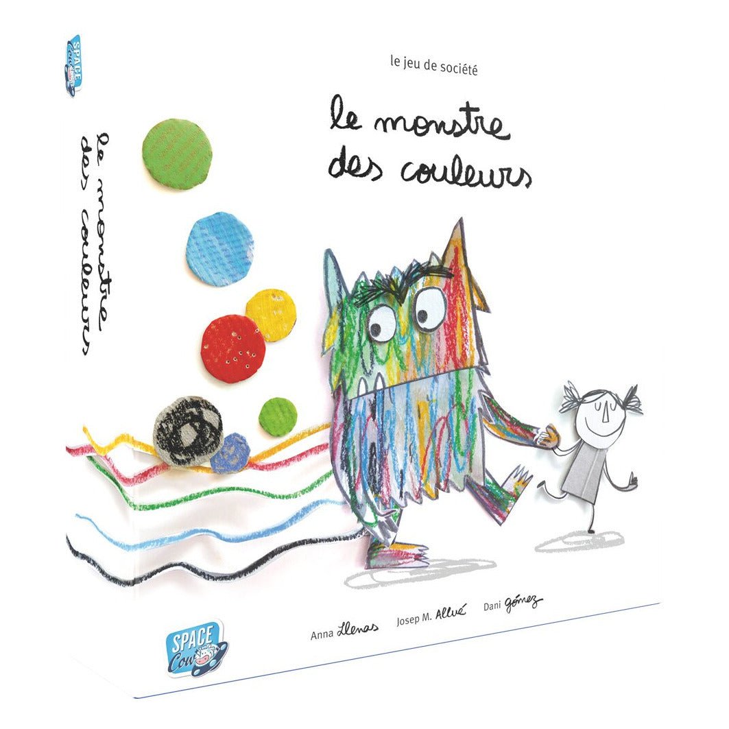 Le monstre des couleurs - Jeux de société - Boutique LeoLudo - Space Cow
