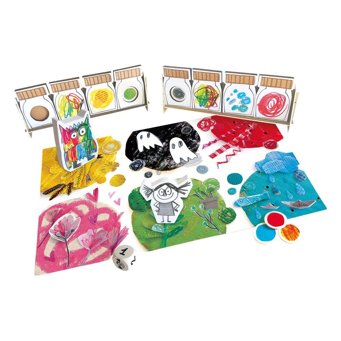 Le monstre des couleurs - Jeux de société - Boutique LeoLudo - Space Cow