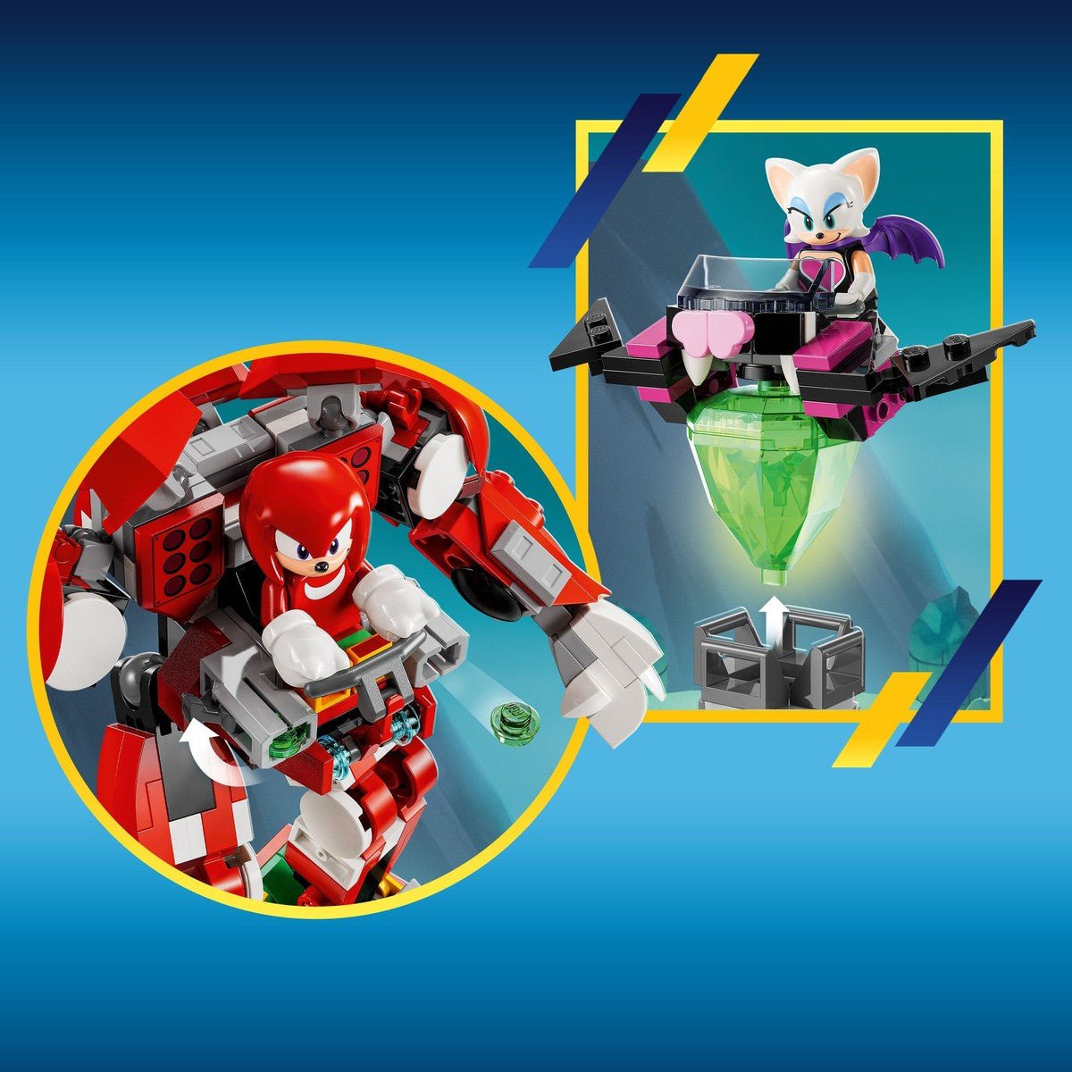 Le robot - gardien de Knuckles (276 pcs) - Jeux de construction - Boutique LeoLudo - LEGO