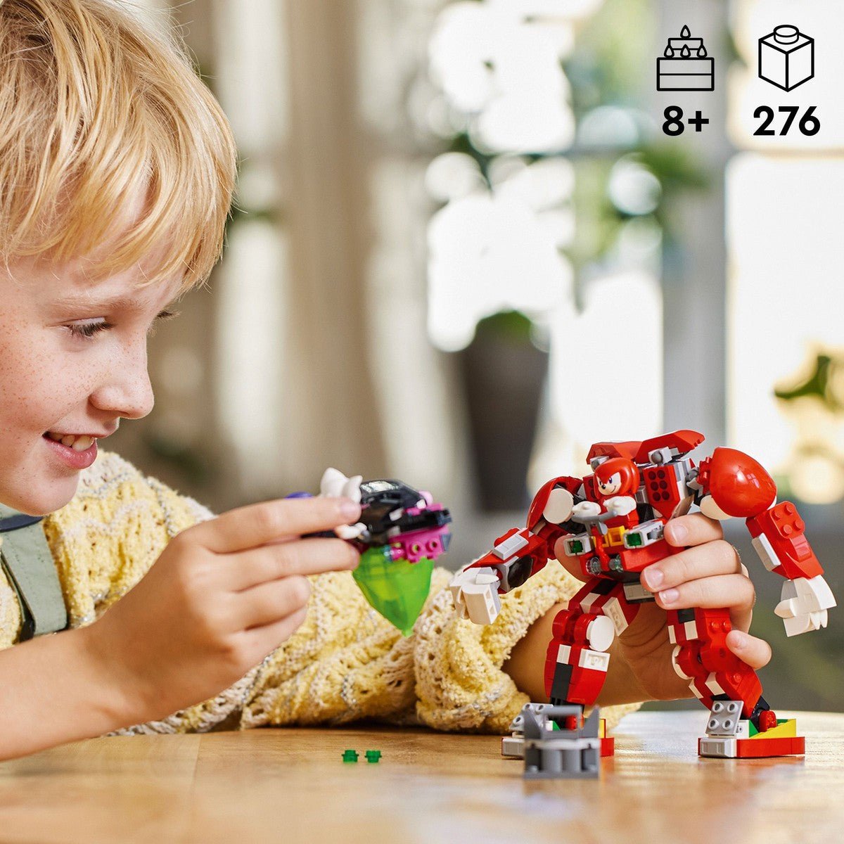 Le robot - gardien de Knuckles (276 pcs) - Jeux de construction - Boutique LeoLudo - LEGO