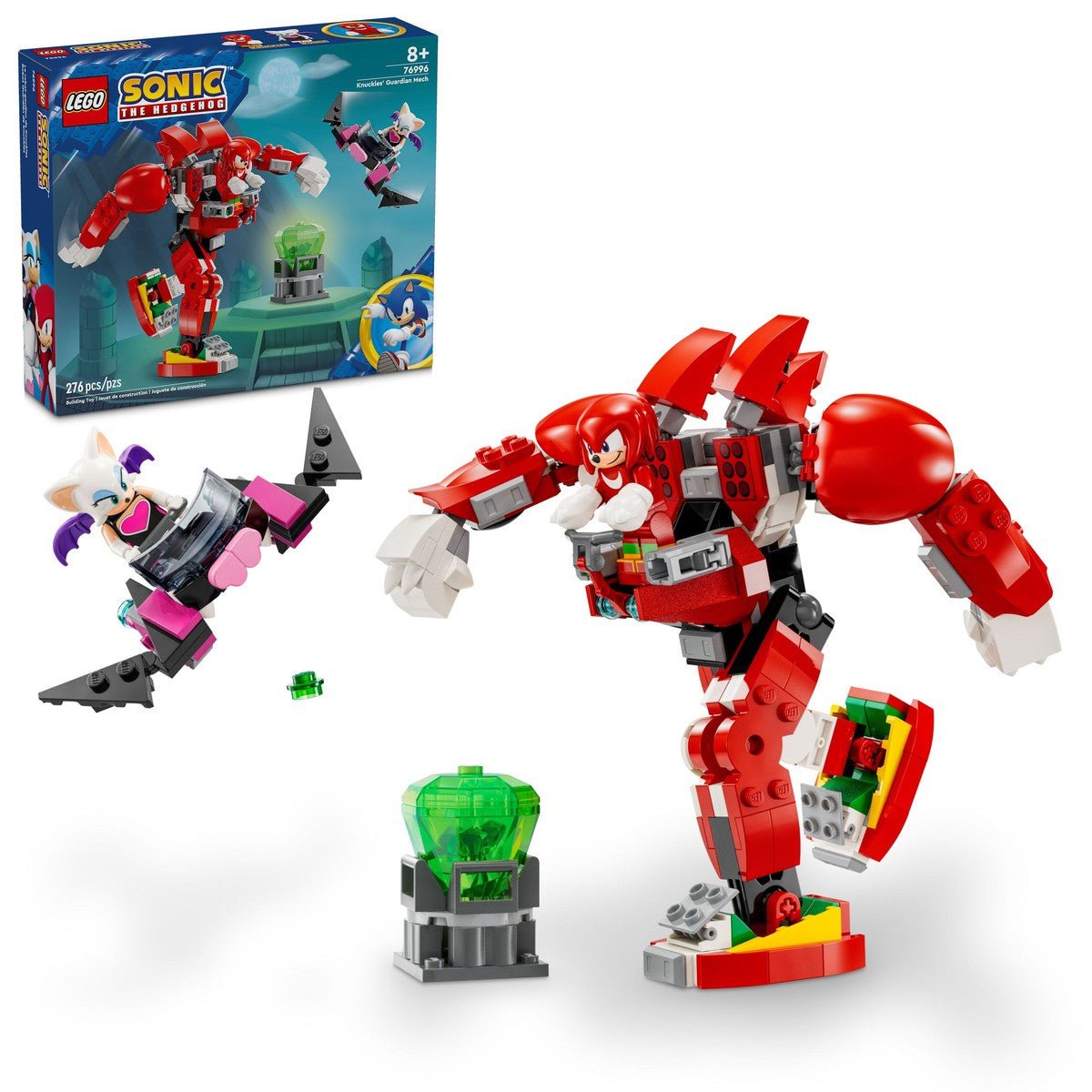 Le robot - gardien de Knuckles (276 pcs) - Jeux de construction - Boutique LeoLudo - LEGO