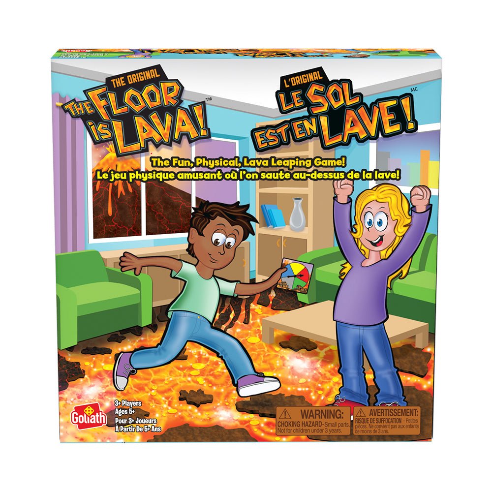 Le sol est en lave – Jeu d’action -Jeux de société- Boutique LeoLudo-Goliath