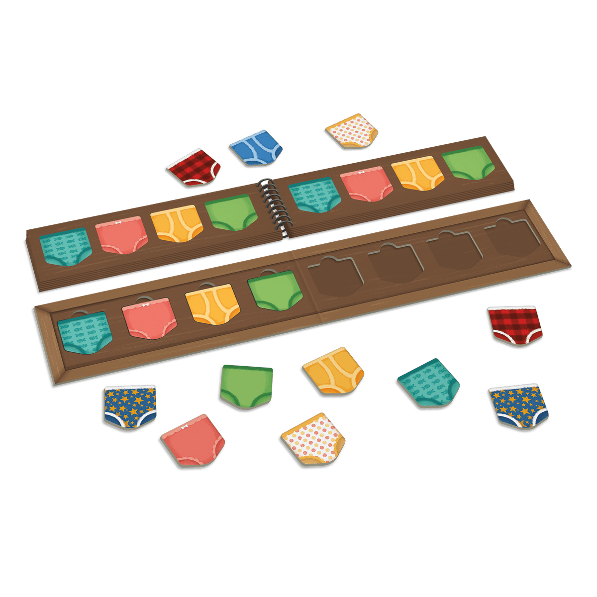 Le tiroir à bobettes - Jeux éducatifs - Boutique LeoLudo - Placote