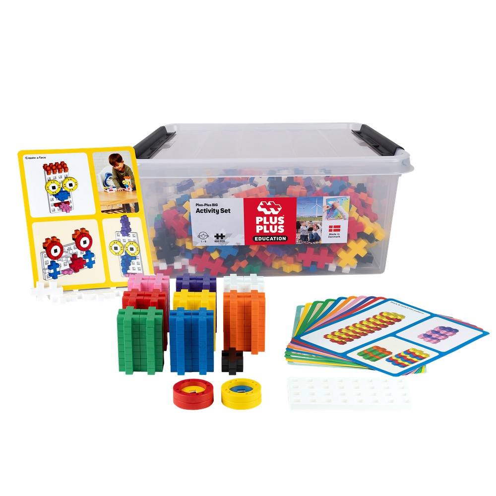 Learn to Build BIG: Ensemble éducatif d'activités - Jeux de construction - Boutique LeoLudo - Plus - Plus