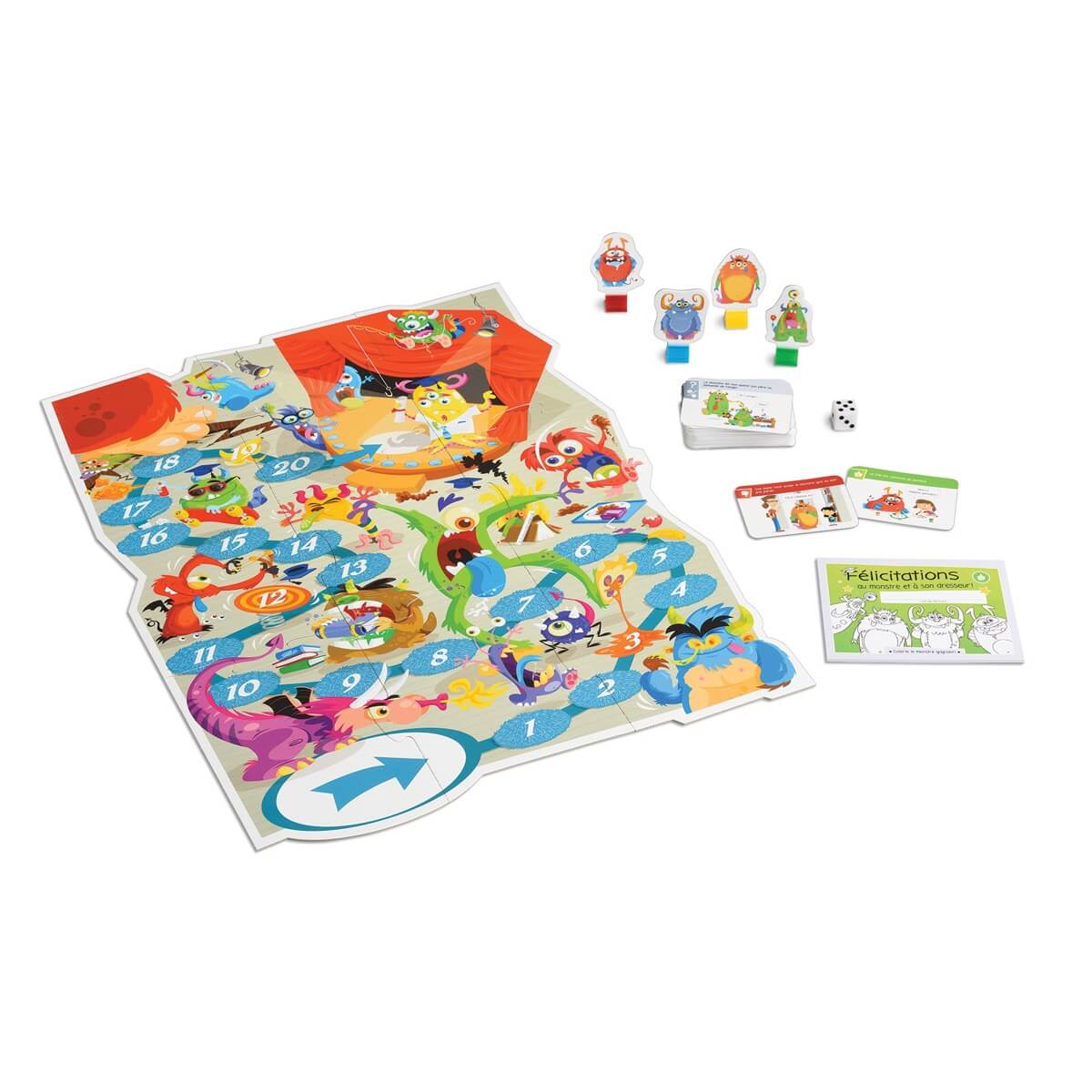 L'école des monstres - Jeux de société - Boutique LeoLudo - Placote