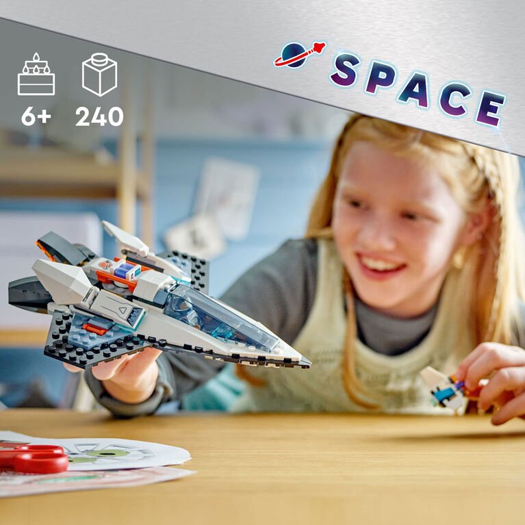 LEGO City Le vaisseau interstellaire (240 pcs) - Jeux de construction - Boutique LeoLudo - LEGO