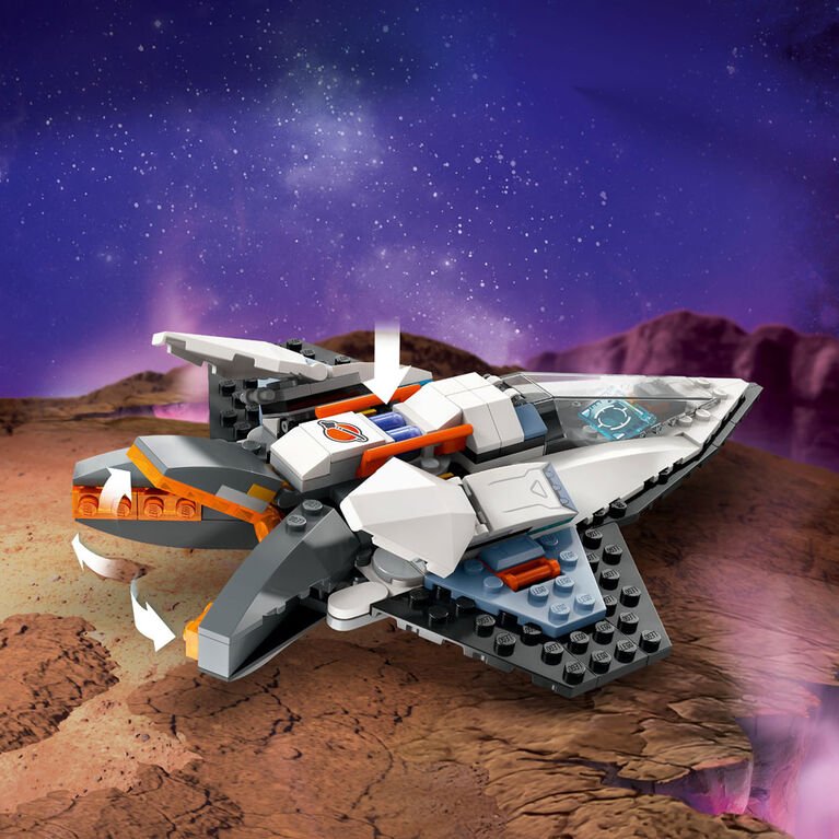 LEGO City Le vaisseau interstellaire (240 pcs) - Jeux de construction - Boutique LeoLudo - LEGO