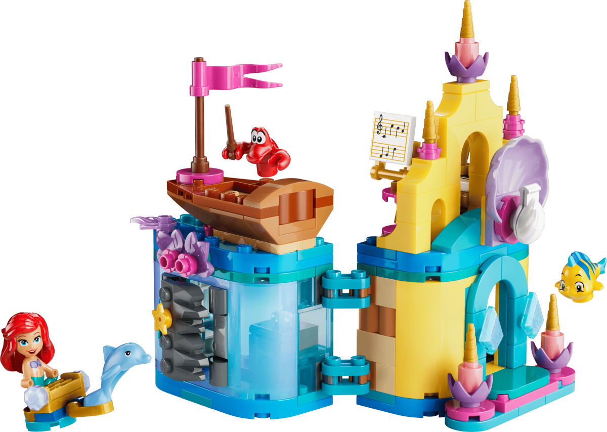 LEGO Disney – Le mini palais magique d’Ariel (179 pcs) - Jeux de construction - Boutique LeoLudo - LEGO