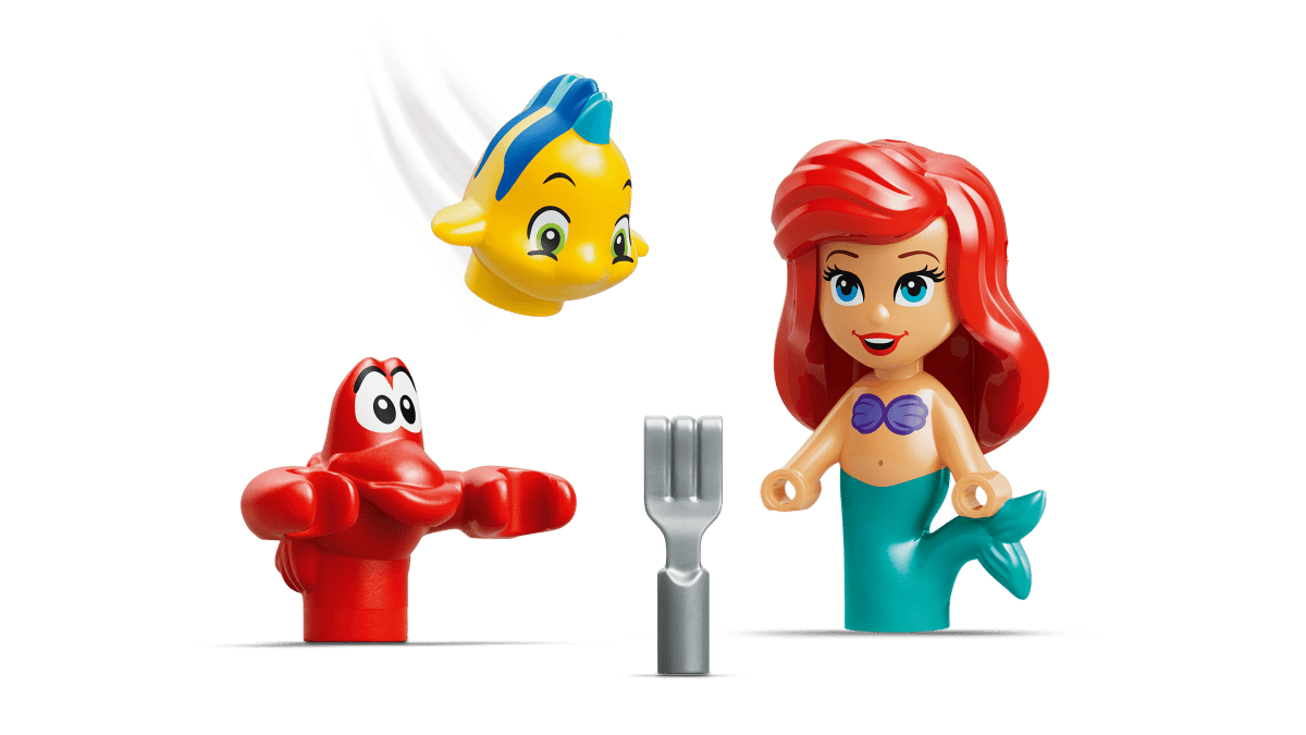 LEGO Disney – Le mini palais magique d’Ariel (179 pcs) - Jeux de construction - Boutique LeoLudo - LEGO