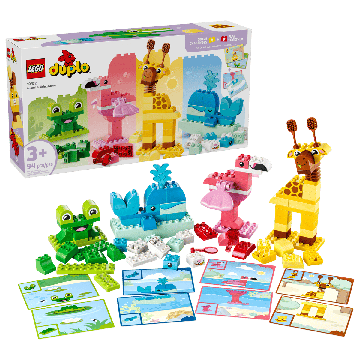 LEGO® DUPLO® Jeu de construction d'animaux – Jeu éducatif 3 ans+ -Jeux de construction- Boutique LeoLudo-LEGO