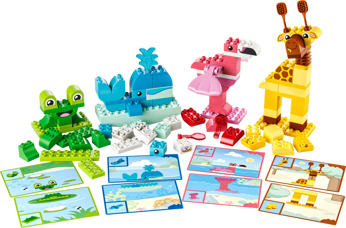 LEGO® DUPLO® Jeu de construction d'animaux – Jeu éducatif 3 ans+ -Jeux de construction- Boutique LeoLudo-LEGO