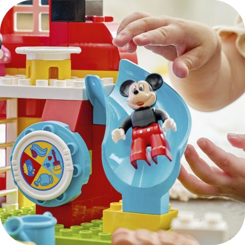 LEGO® DUPLO® La Maison de Mickey Mouse avec Minnie et Pluto – Jeu de Construction Disney 2 ans+ - Ensembles de jeu - Boutique LeoLudo - LEGO