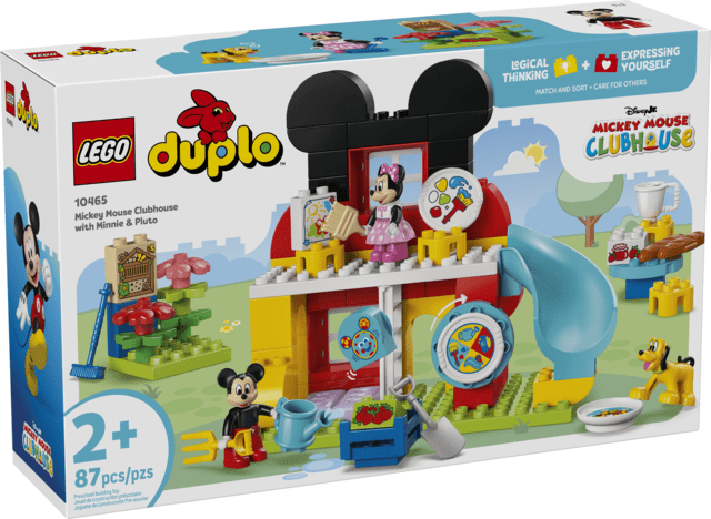 LEGO® DUPLO® La Maison de Mickey Mouse avec Minnie et Pluto – Jeu de Construction Disney 2 ans+ - Ensembles de jeu - Boutique LeoLudo - LEGO