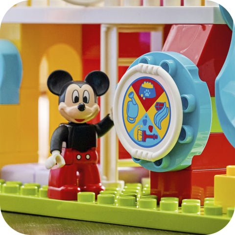 LEGO® DUPLO® La Maison de Mickey Mouse avec Minnie et Pluto – Jeu de Construction Disney 2 ans+ - Ensembles de jeu - Boutique LeoLudo - LEGO