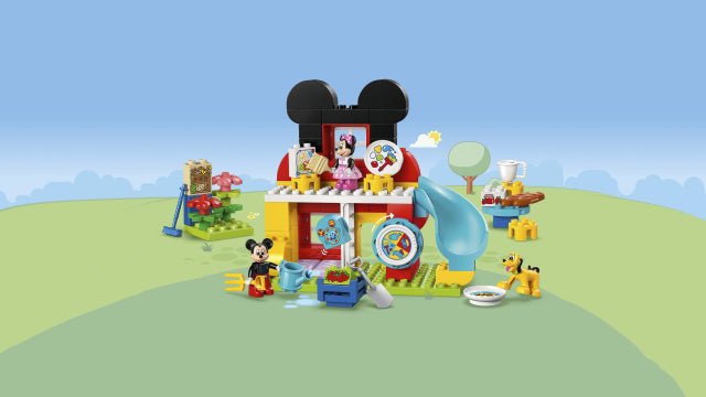 LEGO® DUPLO® La Maison de Mickey Mouse avec Minnie et Pluto – Jeu de Construction Disney 2 ans+ - Ensembles de jeu - Boutique LeoLudo - LEGO
