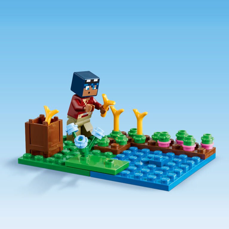 LEGO Minecraft - La maison Grenouille (400 pcs) - Jeux de construction - Boutique LeoLudo - LEGO